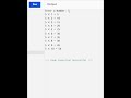Multiplication Table Program in C