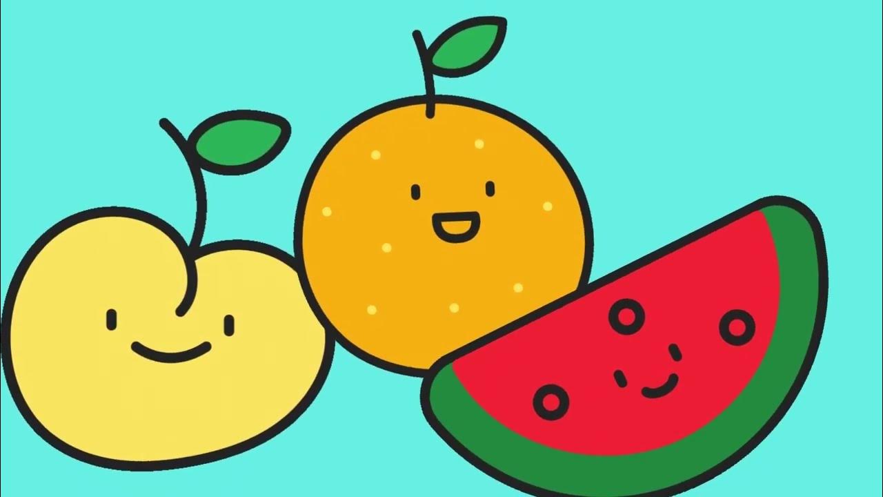 Sensory Fruit video for Babies Baby Sensory video Dancing Fruit video Sensory videos for kids