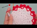 Wow Amazing Crochet Heart Edges 