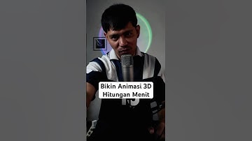 Bikin animasi 3d hitungan menit #animation #3danimation