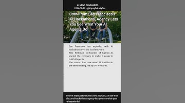 Born From San Francisco’s AI Hackathons, Agency Lets You See What Your AI Agents Do