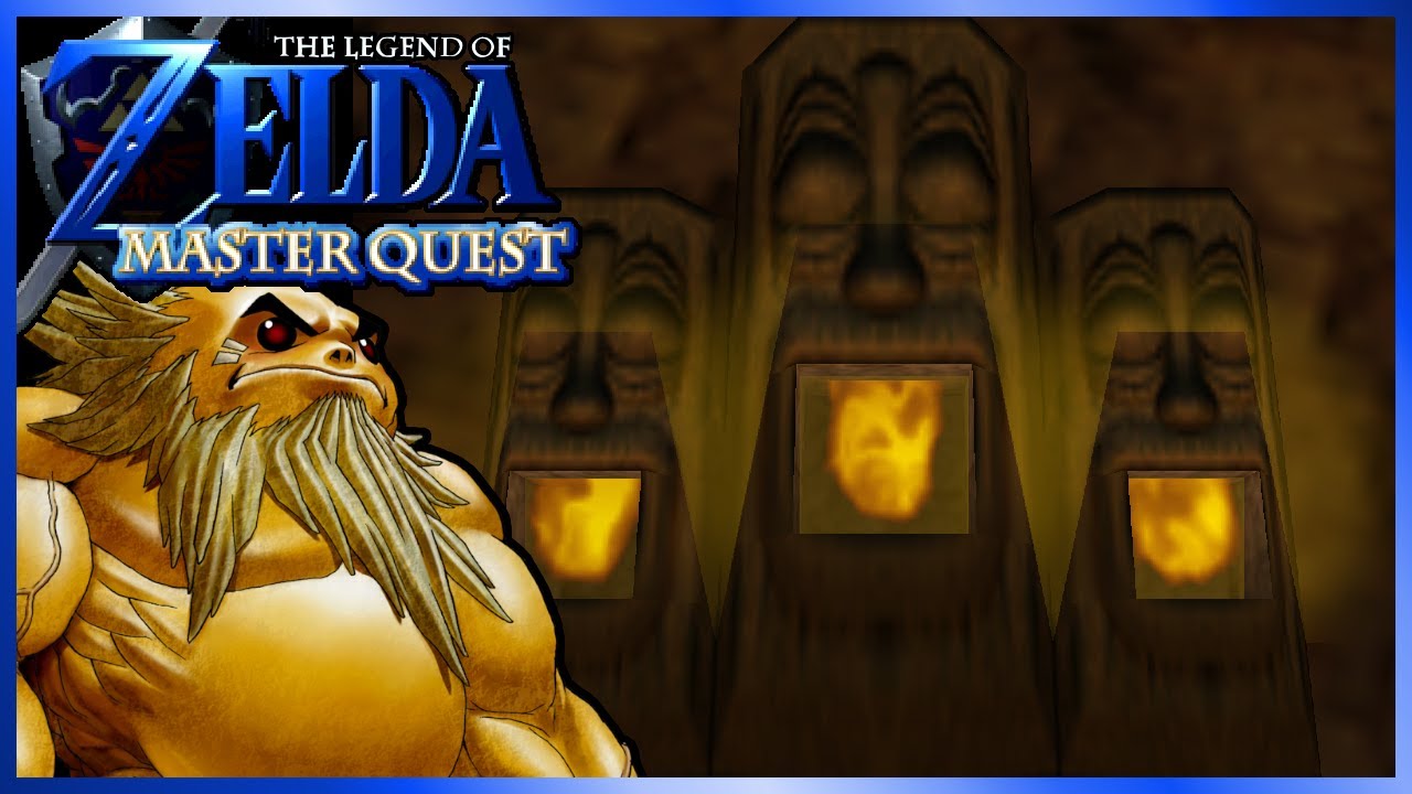 Zelda: Ocarina of Time (MASTER QUEST) 05. Fire Temple | 100% | All Skulltulas