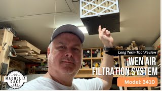 Wen 3-Speed Remote Air Filtration System - Model 3410 - Woodworking Business Owner Honest Review
