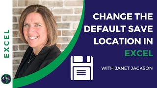 Easy Way to Change Default Save Location in Excel [A-ha! #128]