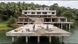 These two women are building an incredible lakeside mansion in just six months! These two women are building an incredible lakeside mansion in just six months!
