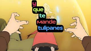 Jasiel Nuñez - Tulipanes Anime Visualizer Letra
