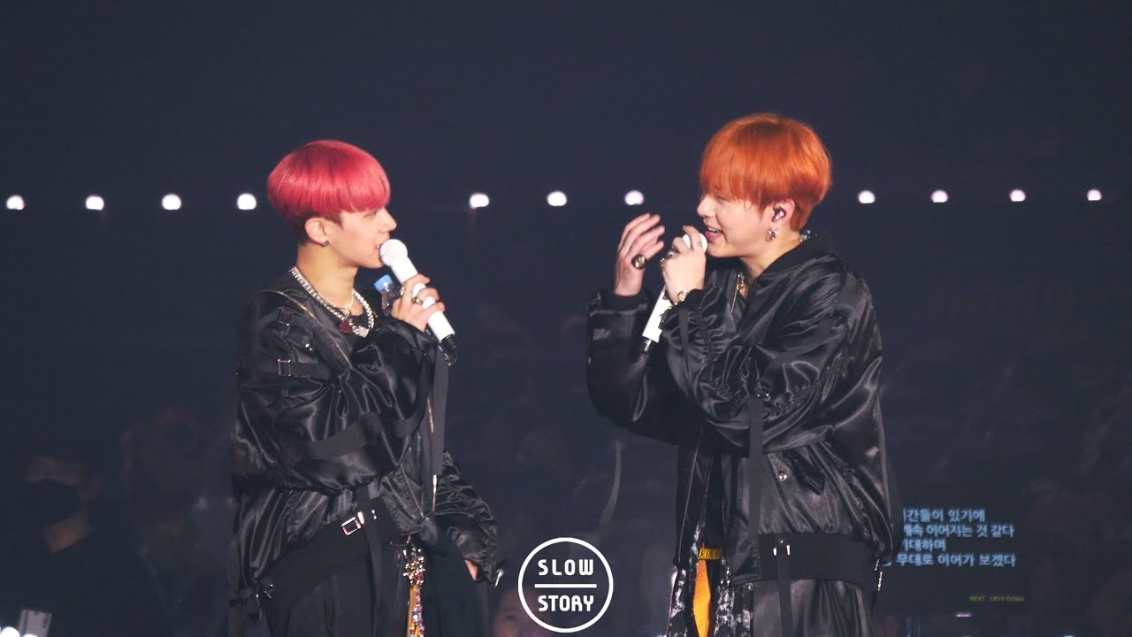 2018 하이라이트 콘서트 [OUTRO] 막콘 : 당근머리 준형 + 증권가 찌라시 날리는 동운이와 즐거운 형아들 (용준형, 이기광 중심)