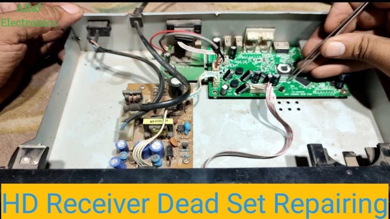 HD Receiver Dead Set Repairing Altaf Electronics