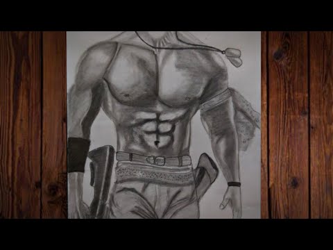 tiger shroff as ronnie (baaghi2) Drawing - YouTube