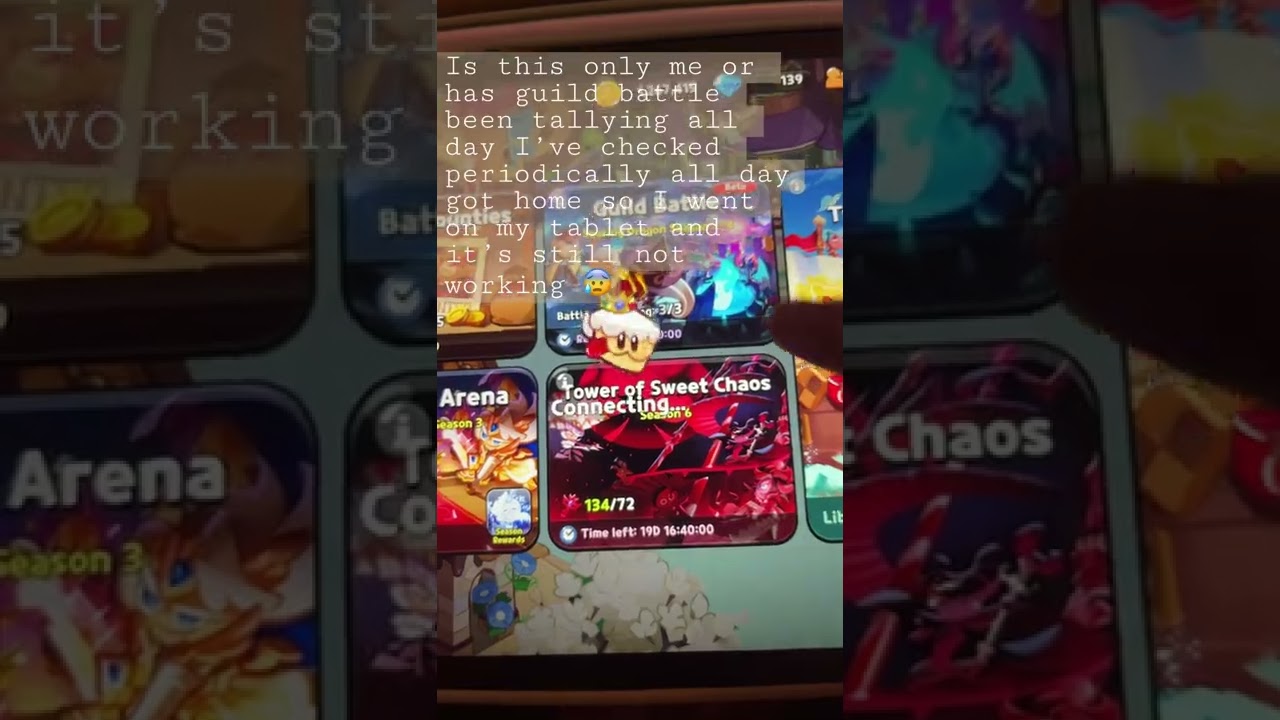 Crk broken guild battle??