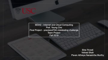 EE542 - Fall 2018 - Final Project Demo 1 - precisionFDA Challenge - Pavan Athreya