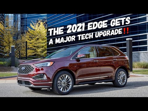 The 2021 Ford Edge Debuts With A New 12 Inch Infotainment System