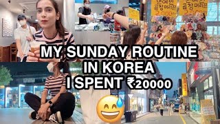 My Sunday Routine In Korea Shopping Vlog 