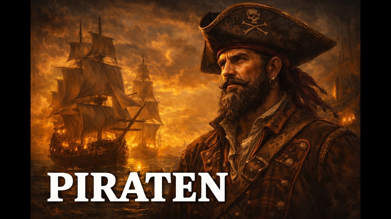 Die Geschichte der Piraten zum Einschlafen