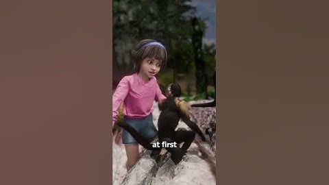 The Girl Who Lived With Monkeys 😮