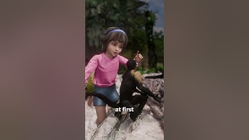 The Girl Who Lived With Monkeys 😮