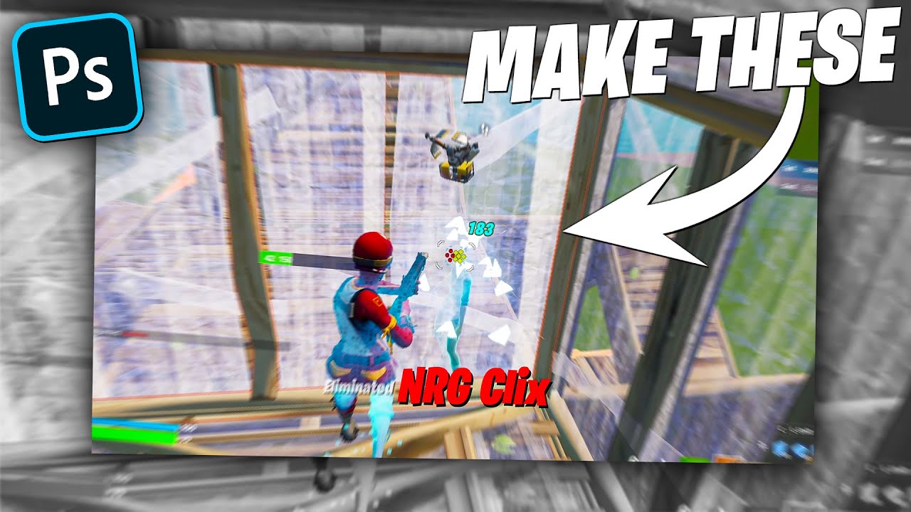 How To Make The Best Fortnite Montage Thumbnails Thetik Youtube