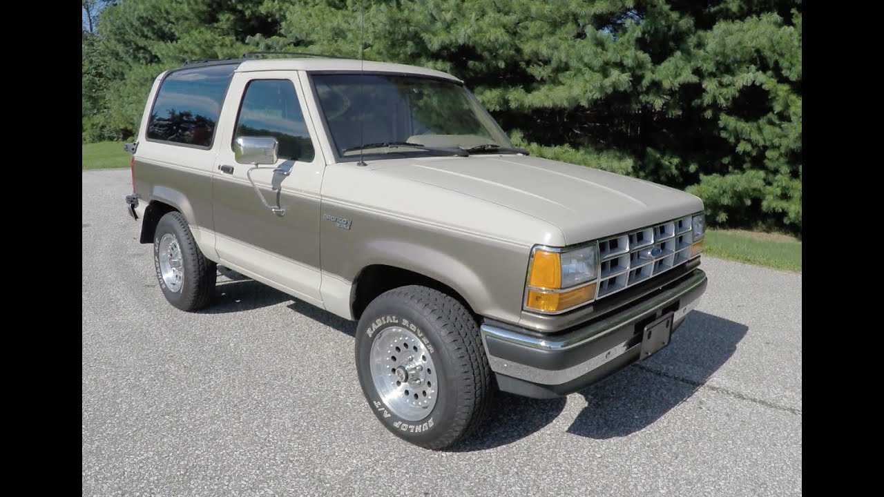 1989 Ford Bronco Ii Xlt 4x4
