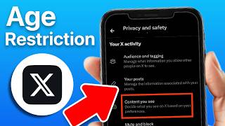How To Turn Off Age Restrictions On X (Full Tutorial)