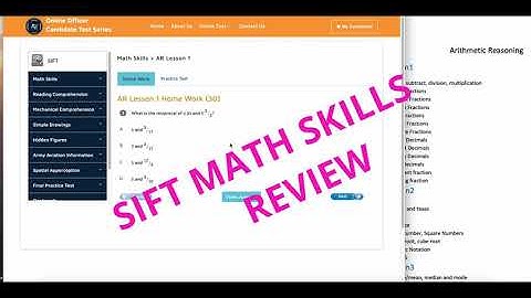 SIFT Army Aviation Math Practice Test - SIFT Math Skills   #siftmath #siftmathskills #siftmathtest