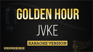 Video thumbnail of "JVKE - Golden Hour (Karaoke Version)"