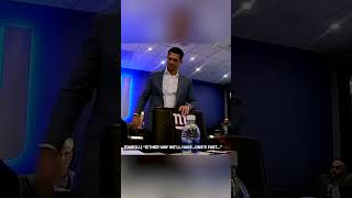 Giants draft room and our live stream had the same reactions to John Michael Schmitz Information