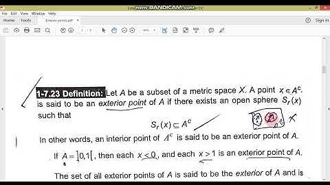 Exterior points and some results//IMM//M.Adnan Anwar