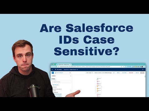 Video: Is kaartsleutel hooflettergevoelig Salesforce?
