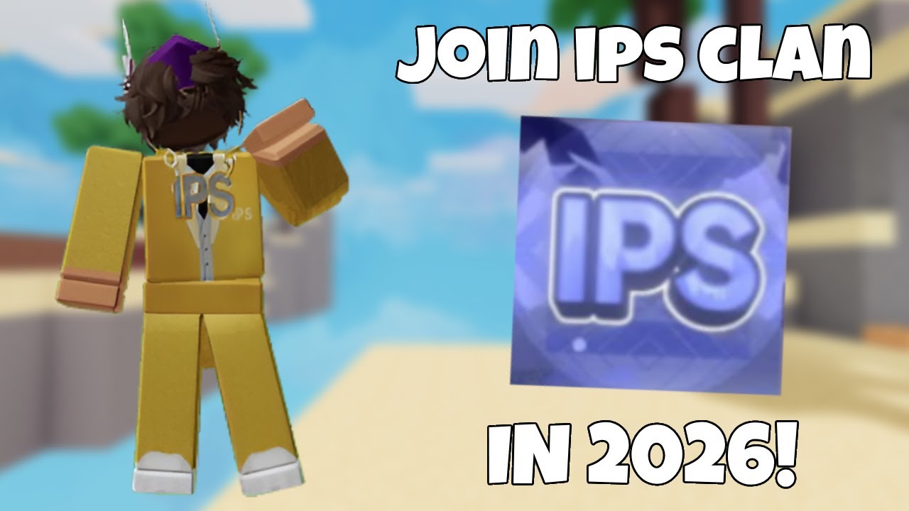 How To Join IPS CLAN In 2026 Roblox Bedwars YouTube 