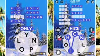 Wordscapes Uncrossed "FROST" levels 2169 to 2188 gameplay | Answers | Solutions screenshot 4