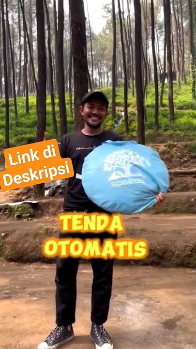 Tenda Camping Otomatis Segampang itu Pasang Tenda Camping #tendacamping #shorts