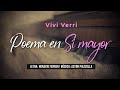 VIVI VERRI - "POEMA EN SI MAYOR" (Letra: Horacio Ferrer/ Música: Astor Piazzolla)