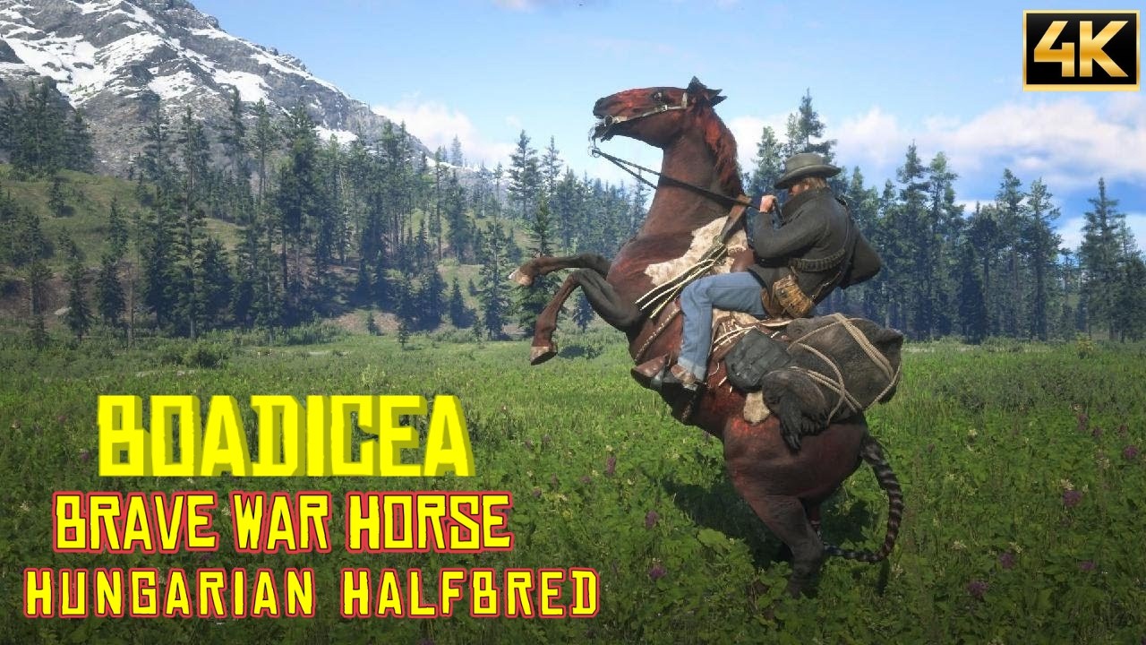 RDR2 - Free Roam with BOADICEA (Arthur's OG Horse ) Liver Chestnut ...