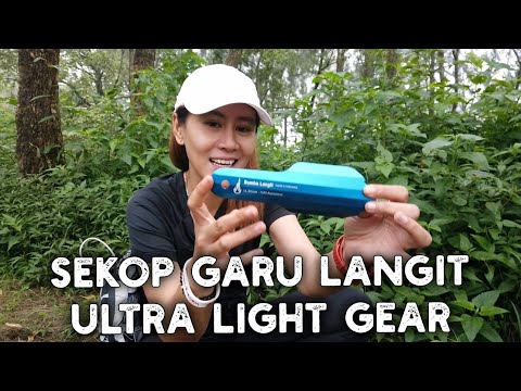 Tips Buang Air Besar di Gunung.. Review Sekop Garu Langit. Ultralight Backpacking Gear
