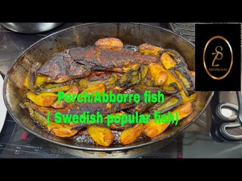 Fabulous Fish Recipe for Perch in Oven/Abborre fish ( Swedish popular fish)