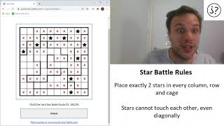 Star Battle Puzzle (extension exercise)