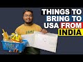 Things to bring to USA from India | Indian Vlogger
