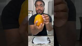 Frozen Mango Anyone Easy way to cool off this summer!