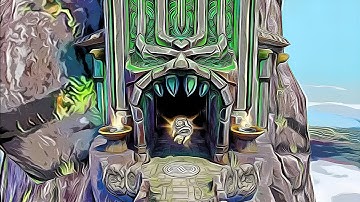 Temple Run 2 Chinese Version Map Sky Dome in Cartoon Mode