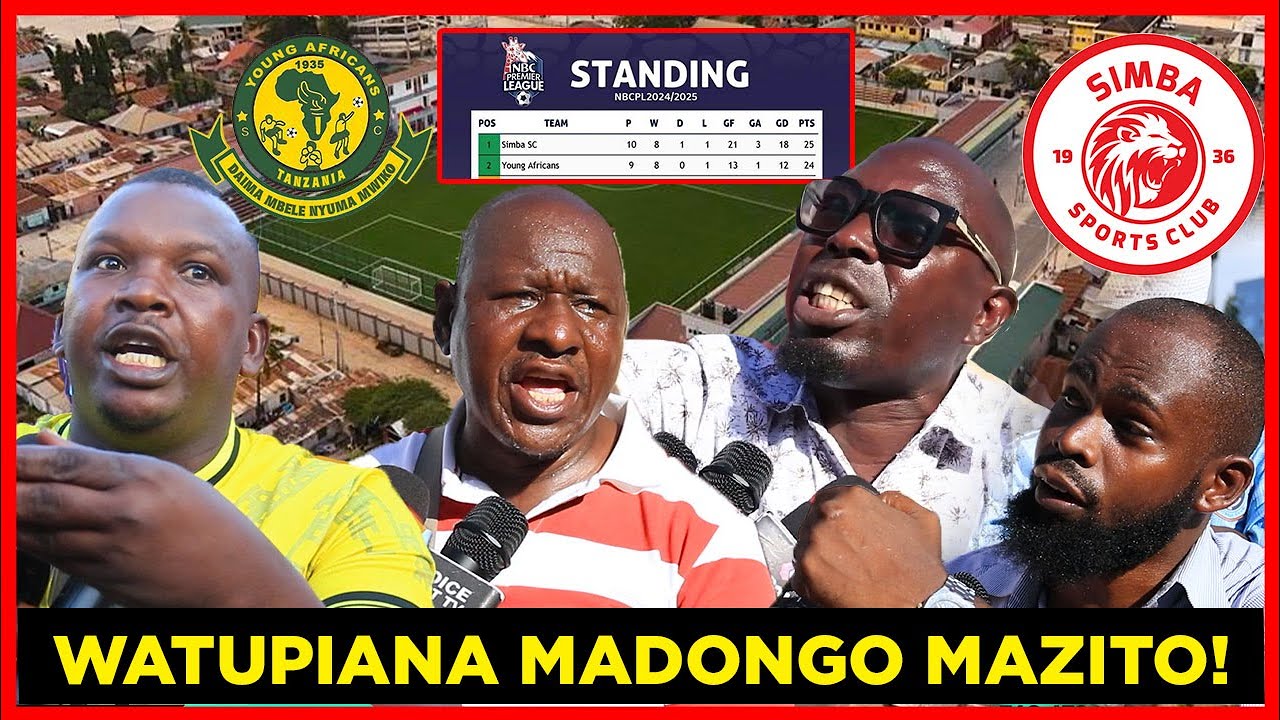 🔴LIVE: KIJIWENI STESHEN; MASHABIKI WA SIMBA NA YANGA WACHARUANA VIKALI ...