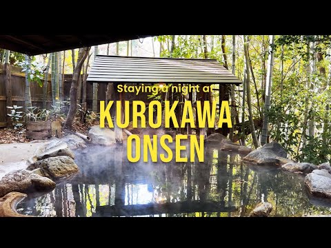 Staying a night at Kurokawa Onsen ♨️ | Japan's Onsen Village in Kumamoto, Kyushu | Travel Vlog