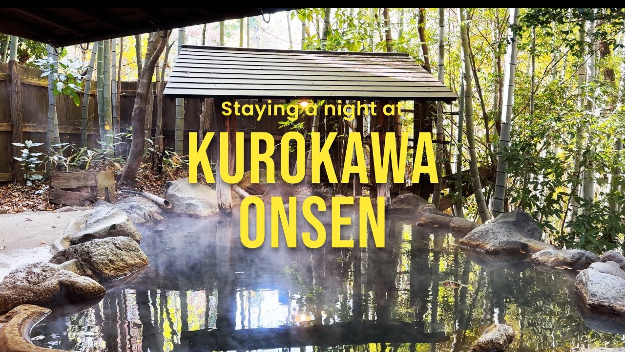 Staying a night at an onsen village ♨️ | 2.5 hrs from Fukuoka | Kurokawa Onsen in Kumamoto