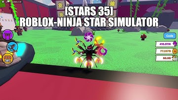 [STARS 35]ROBLOX-NINJA STAR SIMULATOR