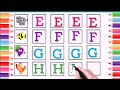 A for apple b for ballenglish alphabet writing practice capital letter abcd part 2