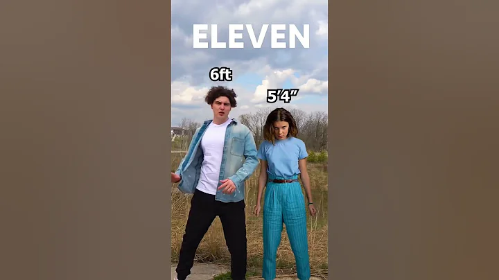STRANGER THINGS: Characters Real Life Heights #sho...