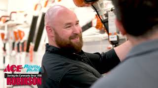 Robinson Ace Ego & Stihl Ad