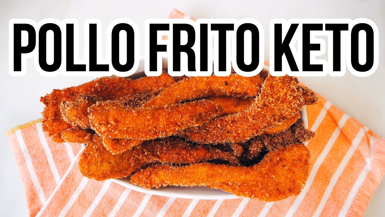 🍗 KETO FRIED CHICKEN TENDERS PALITOS DE POLLO FRITO LOW CARB Manu
