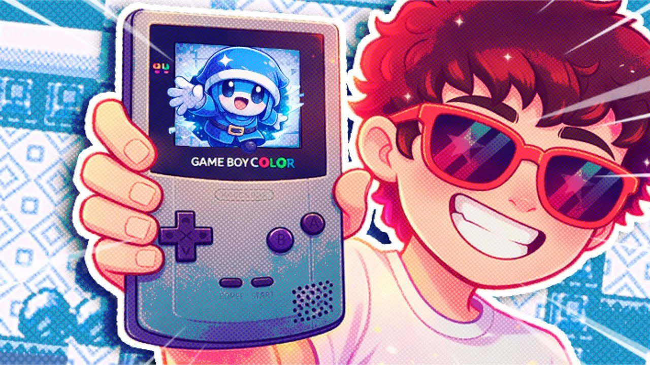 FIZ UM JOGO NO ESTILO DE GAME BOY COLOR NA UNITY!