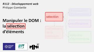 Dév' web MMI Champs - Javascript 3.2 Sélectionner des éléments du DOM
