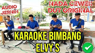KARAOKE BIMBANG - ELVY SUKAESIH ( NADA CEWEK )